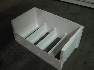 Customer built battery box.