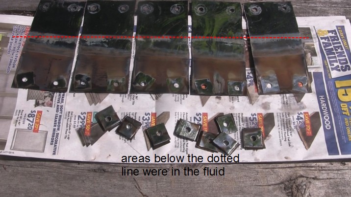 Inner faces of electrodes.