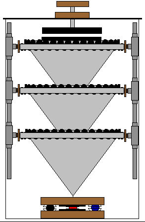 David Hamel 45 gallon drum cutaway view.