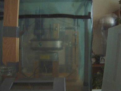 Marble as test object for testing gravitational effect for
      the non-conventional propulsion experiment involving a charged 
      rotating cylinder.